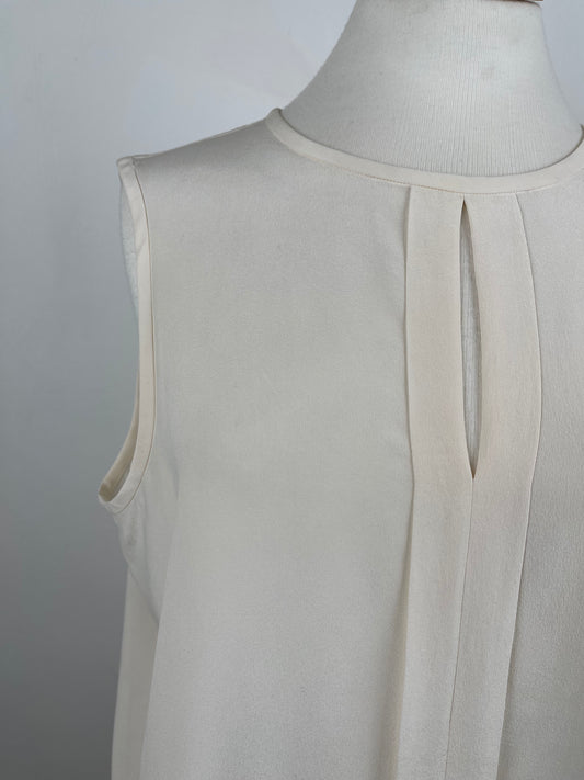 Cream Butter Soft Top by Hobbs | Size M