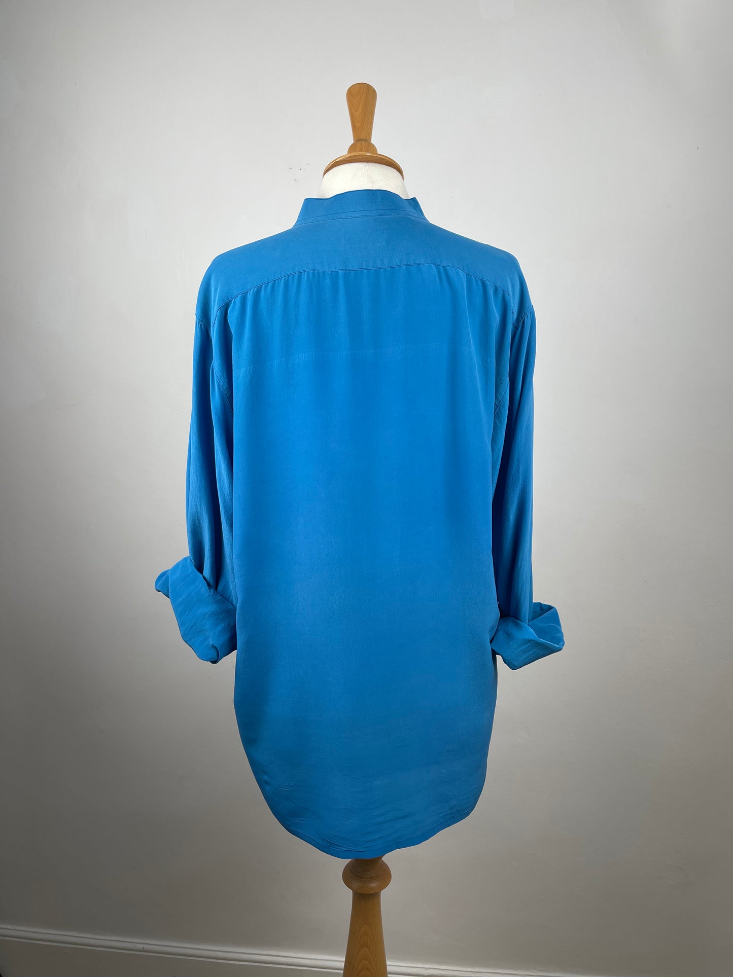 Turquoise Silk Blouse by Bocci Italy | Size L