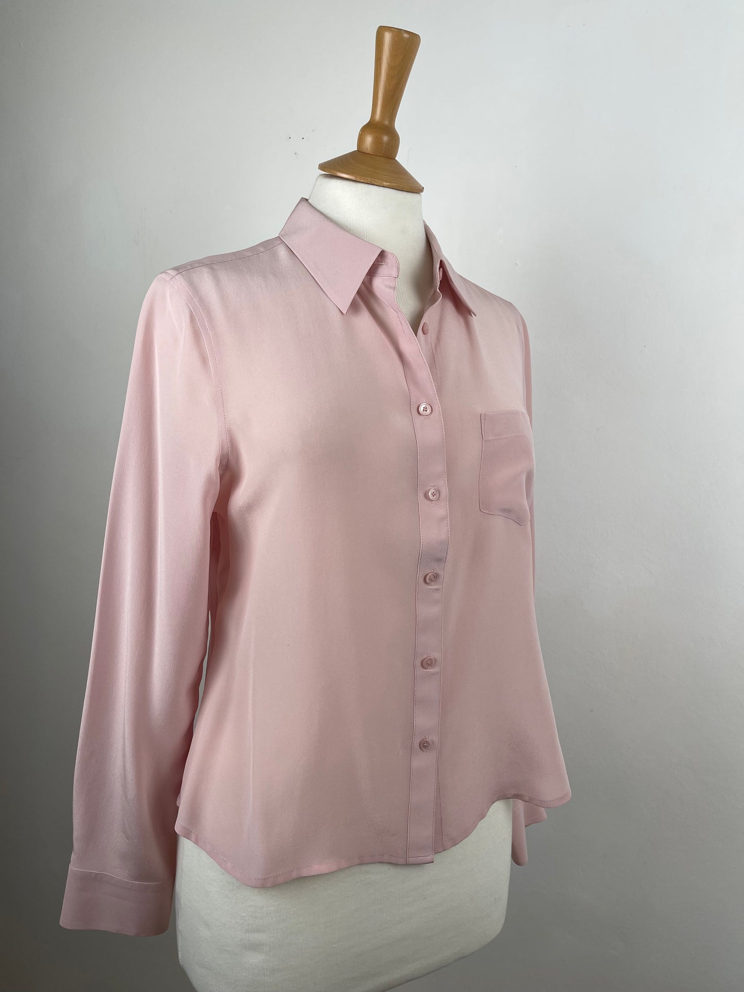 Baby Pink Classic cut Blouse by Talbots | Size S