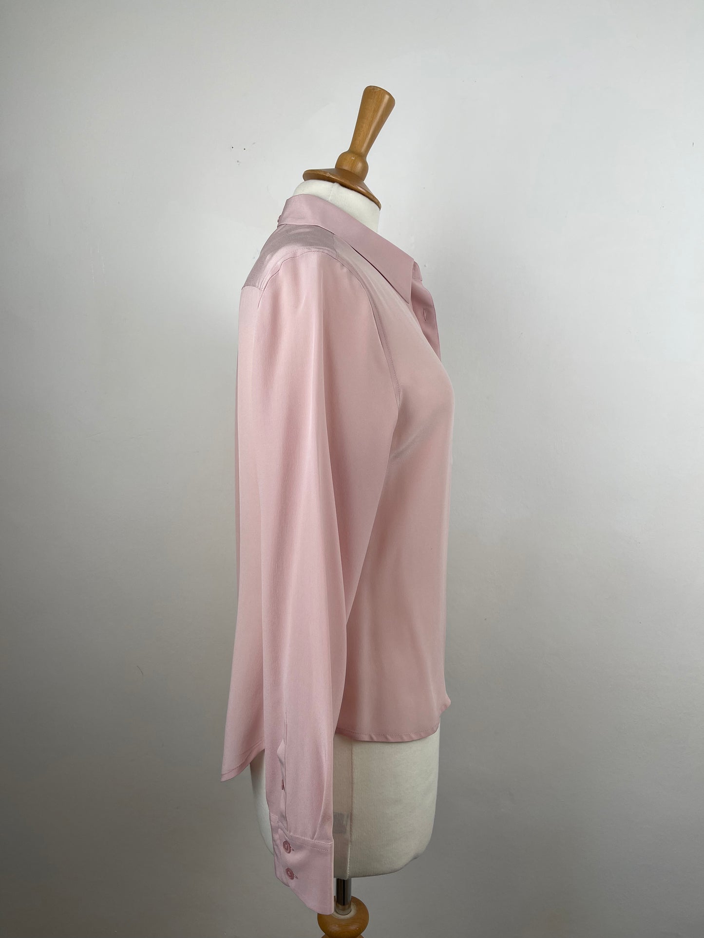 Baby Pink Classic cut Blouse by Talbots | Size S