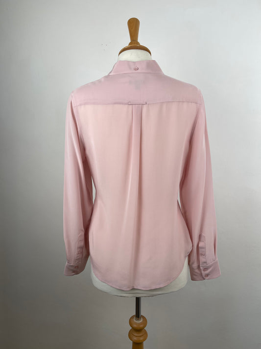 Baby Pink Classic cut Blouse by Talbots | Size S