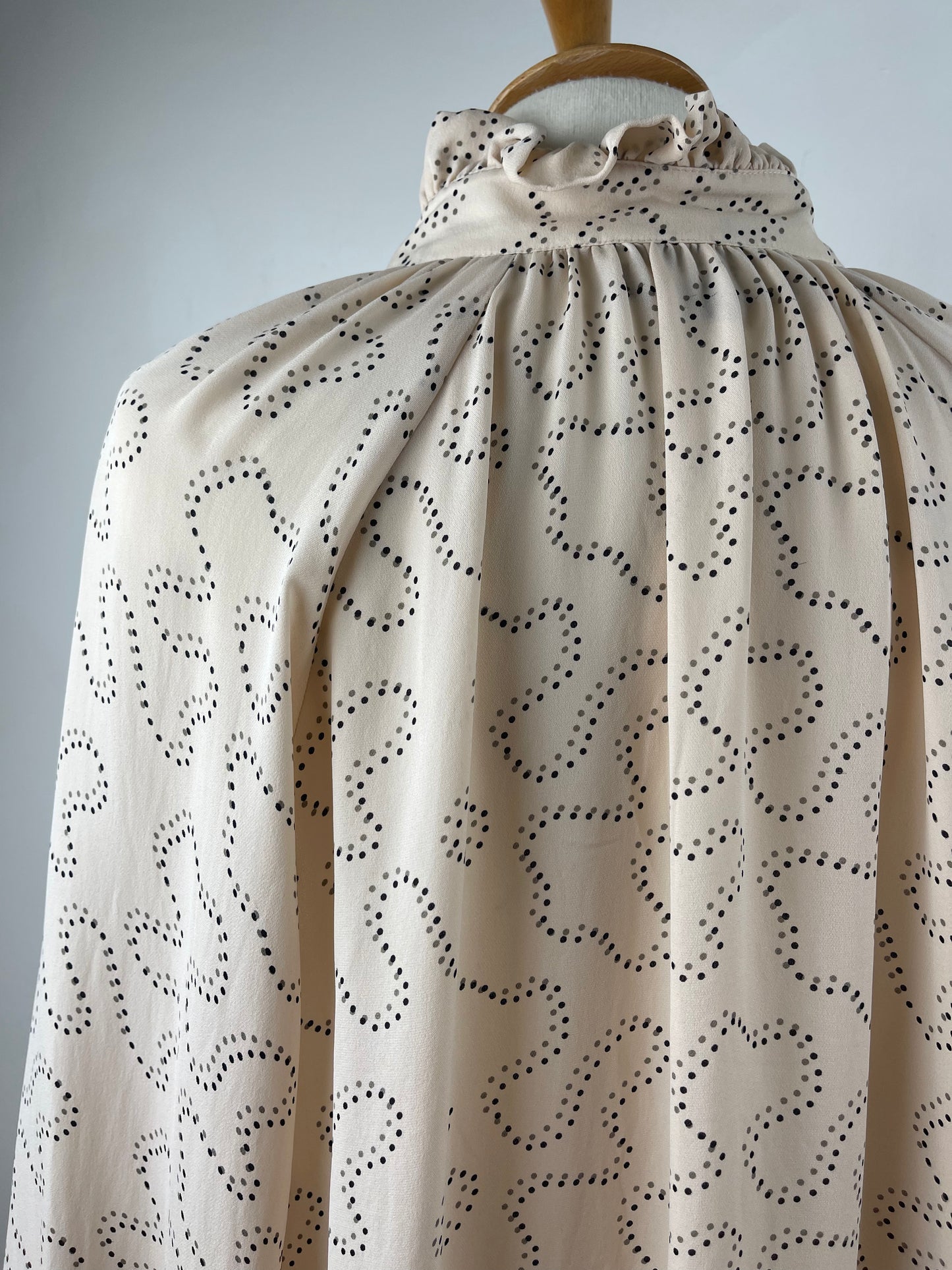 Blush Pink Jaeger London Silk Blouse | Size L
